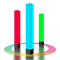 Световой столб Tollan Quadro 2000 с подсветкой RGB - фото 82197