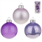 B57-30 MIX 1767 Елочная игрушка "Шар" (стекло), D5,7 см, набор (30 шт) в асс. микс 33781 - фото 85937