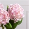 7141А/0443-7/5(F) Гортензия искусственная 1 голова d20см, h67см, светло-розовая 35477 - фото 88948