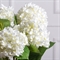 7141А/0443-7/23(F) Гортензия искусственная 1 голова d20см, h67см, белая 35497 - фото 88996