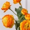 7141А/0443-17/18Р Ранункулюс искусственный 2 головы, 1 бутон h50см, оранж. 36087 - фото 90739
