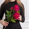 7141А/9120-08/28Р(АКЦИЯ) Пион искусственный 2 головы, 1 бутон, h75см, пурпурный 36192 - фото 91046