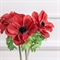 7141А/9120-02/2Р(АКЦИЯ) Анемон искусственный 1 голова d13см, h52см, красный 36201 - фото 91054