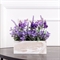 ТДЯ412 Лаванда искусственная в деревянном ящике 20х9х8см 36612 - фото 91684