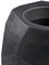 Кашпо TREEZ Effectory Anthra Высокий Design многогранник Антрацит 38224 - фото 96610