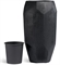 Кашпо TREEZ Effectory Anthra Высокий Design многогранник Антрацит 38224 - фото 96612