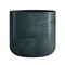 Кашпо CONCRETIKA TOPPER OCEAN GREEN низкое 23352 - фото 97530