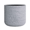 Кашпо CONCRETIKA TOPPER EROSIA WHITE низкое 31309 - фото 97539