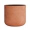 Кашпо CONCRETIKA TOPPER RED CLAY низкое 31316 - фото 97549