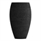 Кашпо CONCRETIKA OVAL EROSIA BLACK высокое 23202 - фото 97804