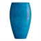 Кашпо CONCRETIKA OVAL COBALT BLUE высокое 31023 - фото 97827
