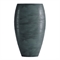 Кашпо CONCRETIKA OVAL OCEAN GREEN высокое 23212 - фото 97834