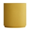 Кашпо CONCRETIKA CYLINDER XL GOLD высокое 23488 - фото 97945
