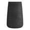 Кашпо CONCRETIKA CONE EROSIA BLACK высокое 22607 - фото 98006