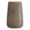 Кашпо CONCRETIKA CONE SMOKEY GREY высокое 31467 - фото 98028