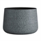 Кашпо CONCRETIKA CONE EROSIA GRAY низкое 31491 - фото 98099