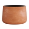 Кашпо CONCRETIKA CONE RED CLAY низкое 31503 - фото 98136