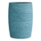 Кашпо CONCRETIKA CIGAR EROSIA BLUE низкое 23028 - фото 98219