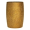 Кашпо CONCRETIKA CIGAR RICH GOLD низкое 38512 - фото 98251