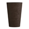 Кашпо CONCRETIKA CRATER EROSIA BROWN высокое 22952 - фото 99104