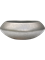 Кашпо Baq metallic silver leaf bowl ufo matt (Nieuwkoop Europe) 4909 - фото 99620