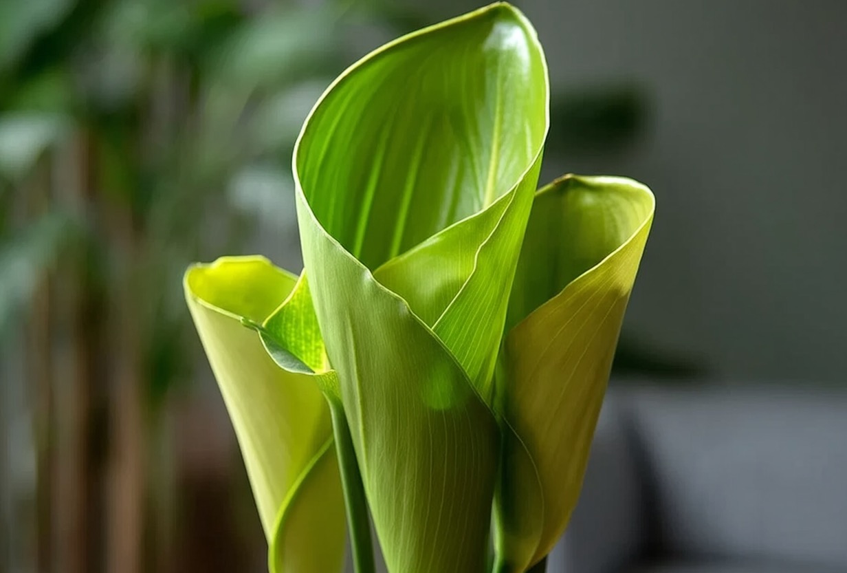 У стрелиции скручиваются и желтеют листья